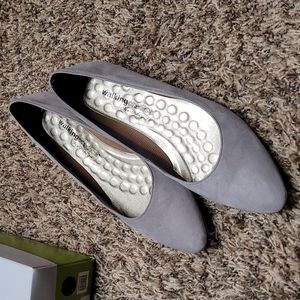 Walking cradles, size 9N, gray